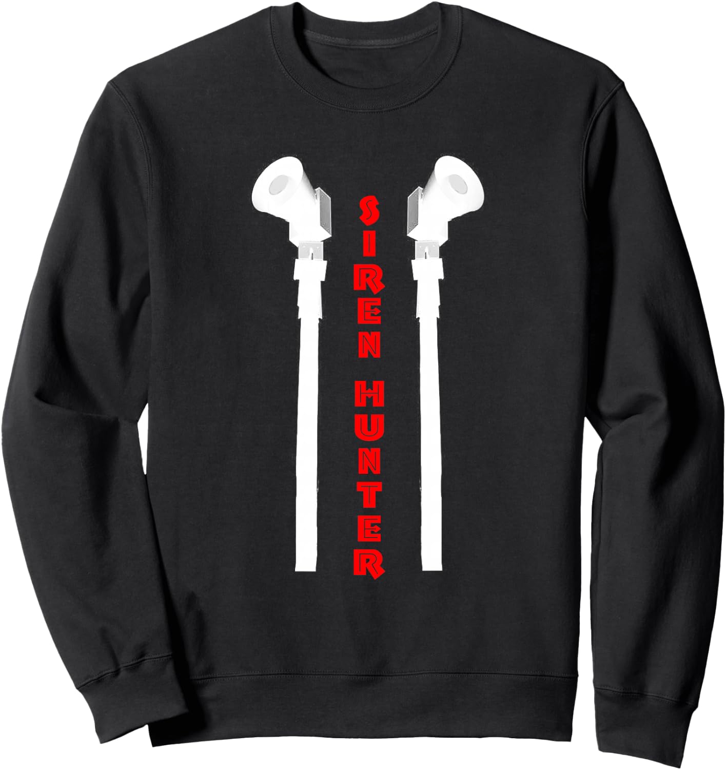Siren Hunter ~ Tornado Siren Fan Sweatshirt - Sweatshirt | Black