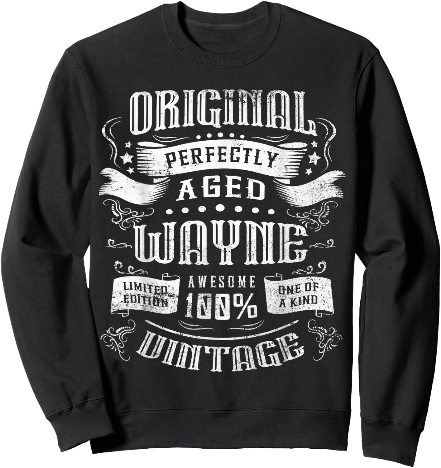 Wayne Original Sweatshirt - Sweatshirt | Black
