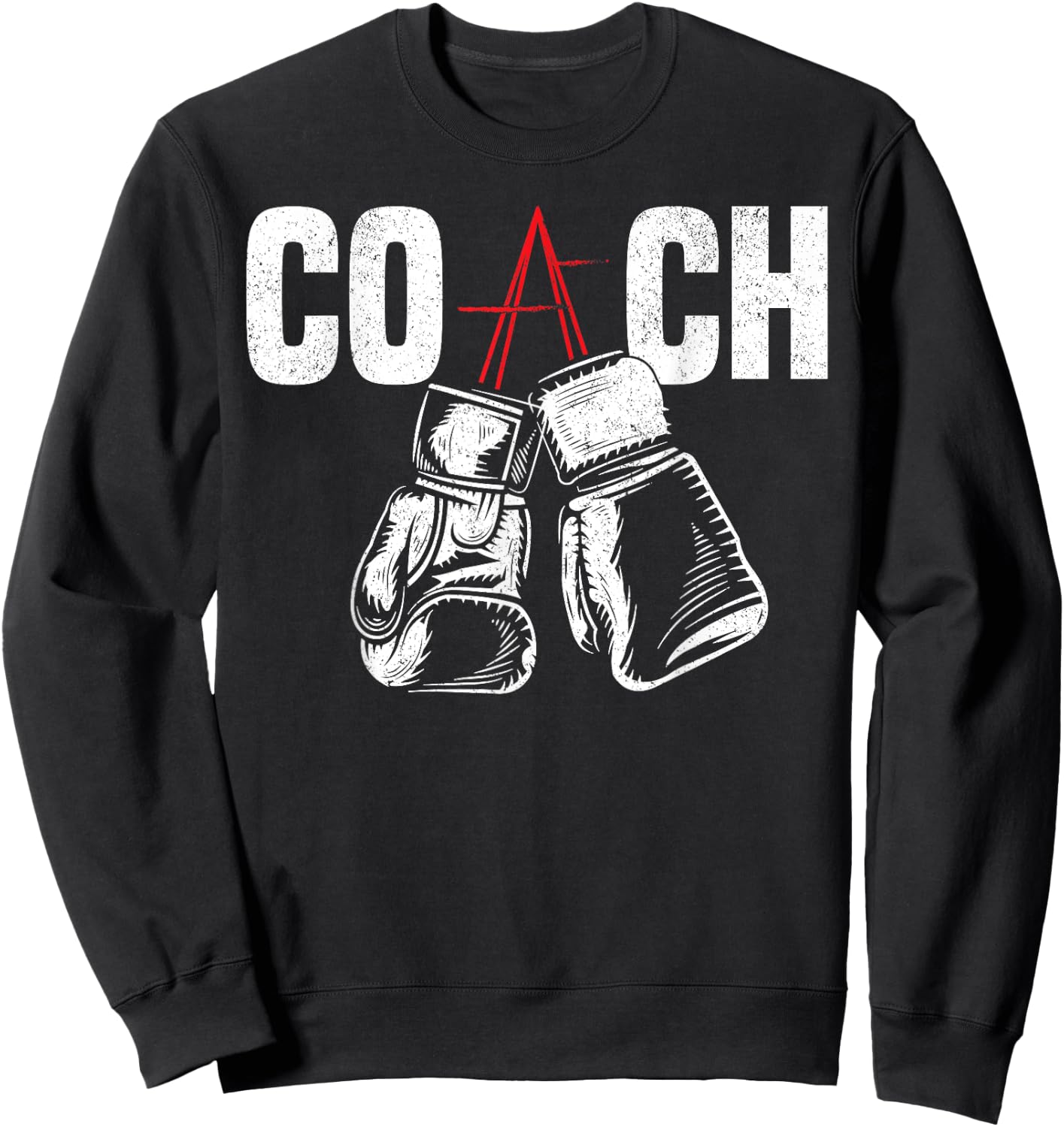 Kickboxing Kickboxer Gym Boxer Boxing Coach Sweatshirt - Sweatshirt | Black
