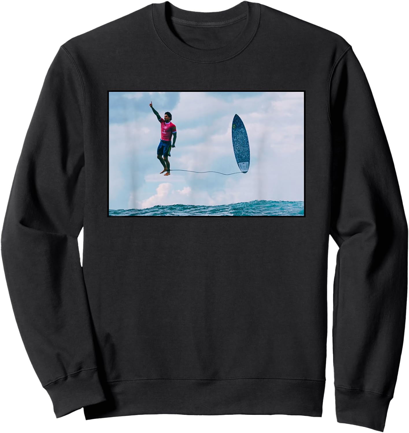 Touched by Surf- Gabriel Medina Sweatshirt - Sweatshirt | Black
