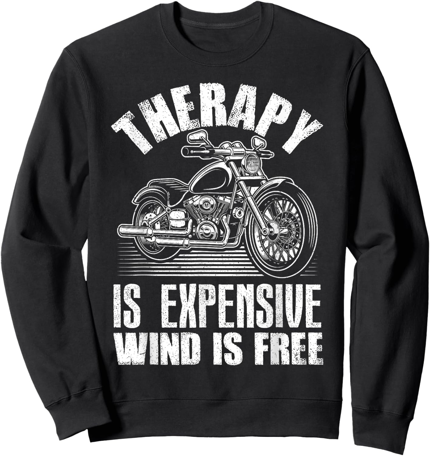 Cool Motorcycle Women Motorcycle Lovers Bike Rider Sweatshirt - Sweatshirt | Black