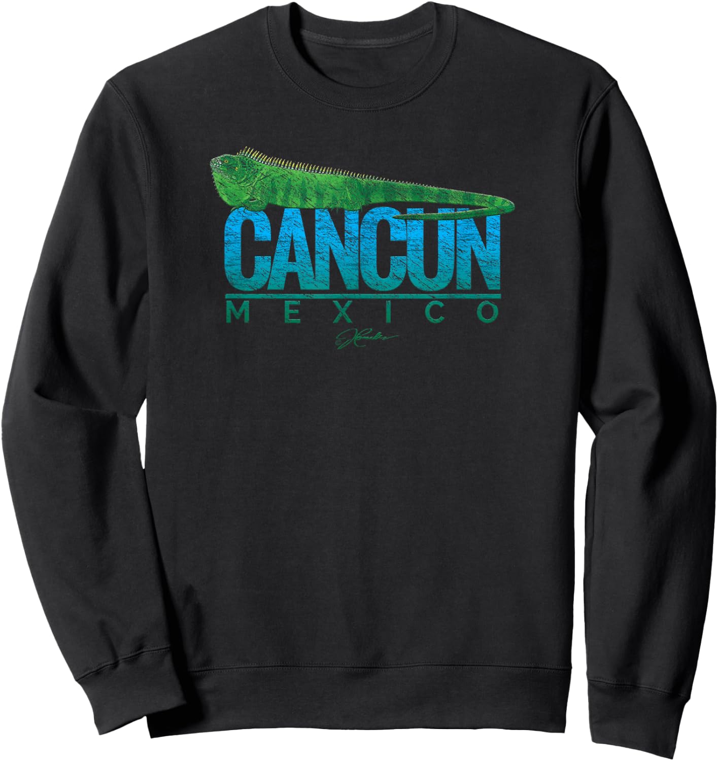 JCombs: Cancun, Mexico Sweatshirt - Sweatshirt | Black