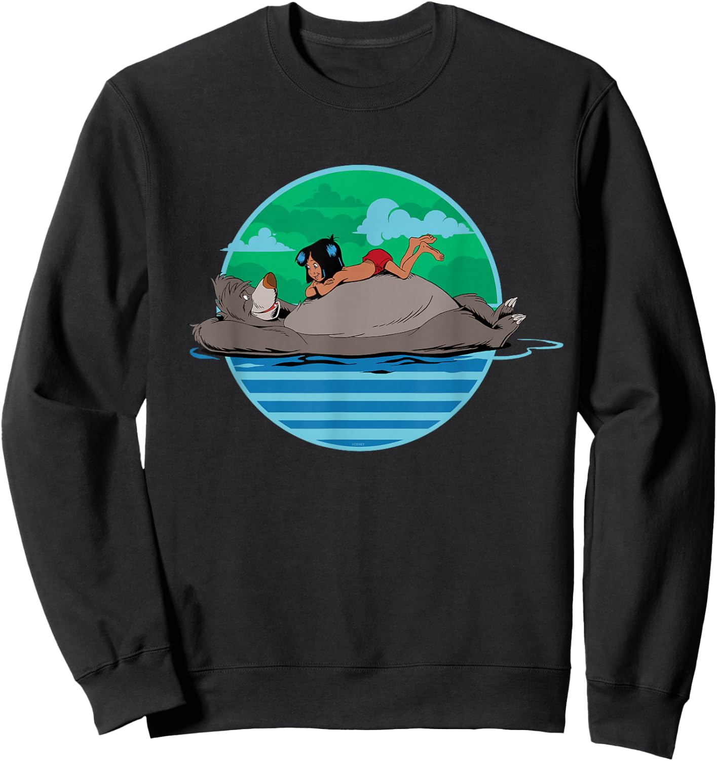 Disney The Jungle Book Baloo and Mowgli Sweatshirt - Sweatshirt | Black