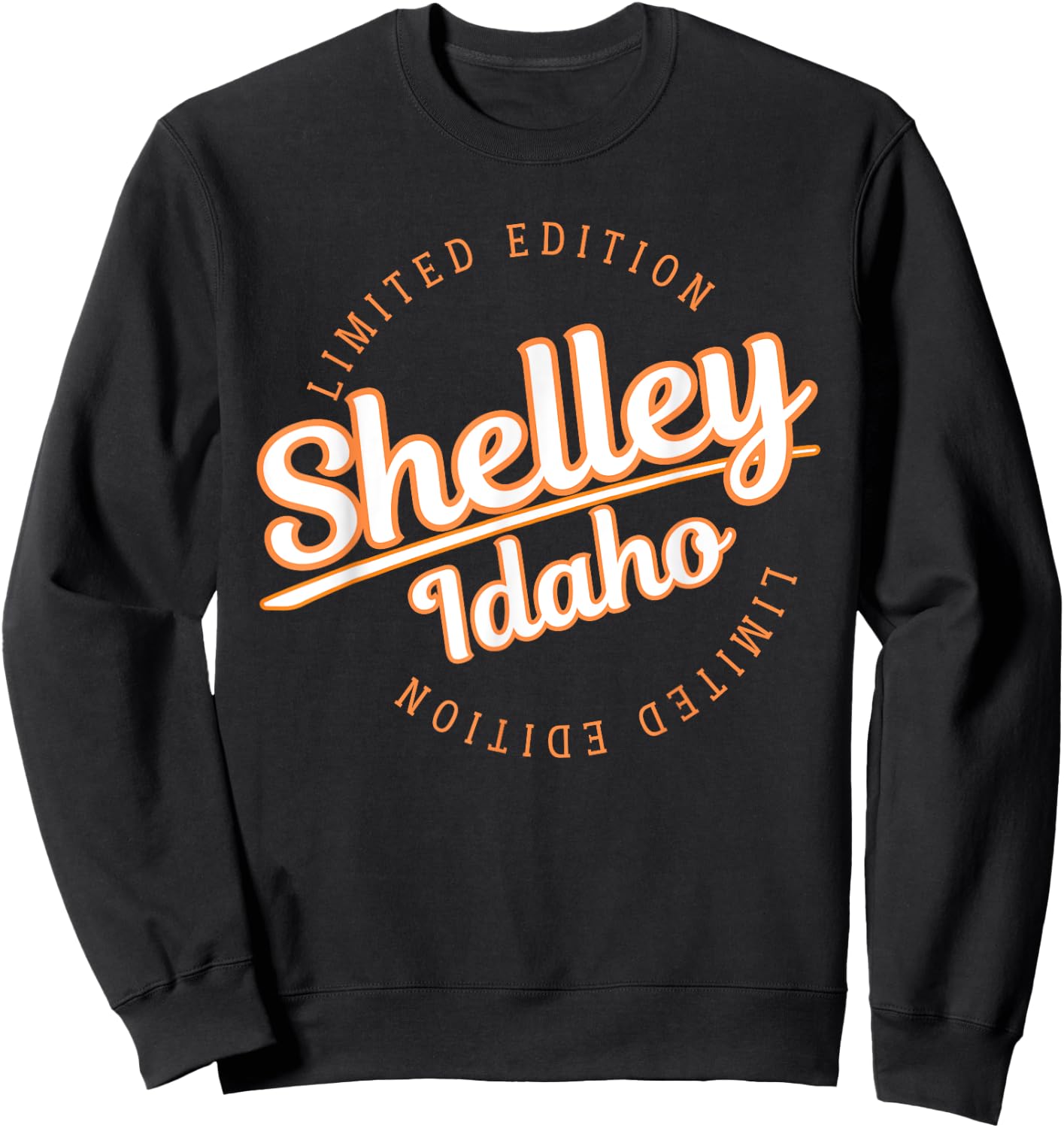 Retro Athletic Shelley ID Apparel Sweatshirt - Sweatshirt | Black
