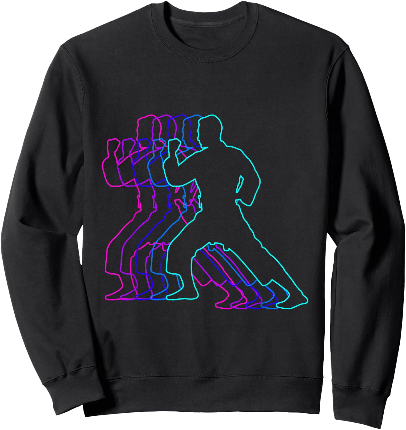Karate Karateka Gift Clothes For Boys Youth Men Kids Teens Sweatshirt - Sweatshirt | Black