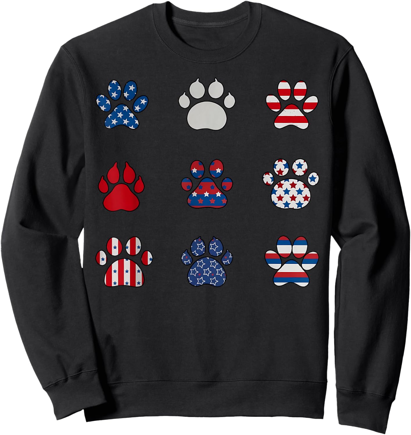 Vet Tech July 4th Veterinary Medicine American Flag Vet Med Kids Men Sweatshirt - Sweatshirt | Black