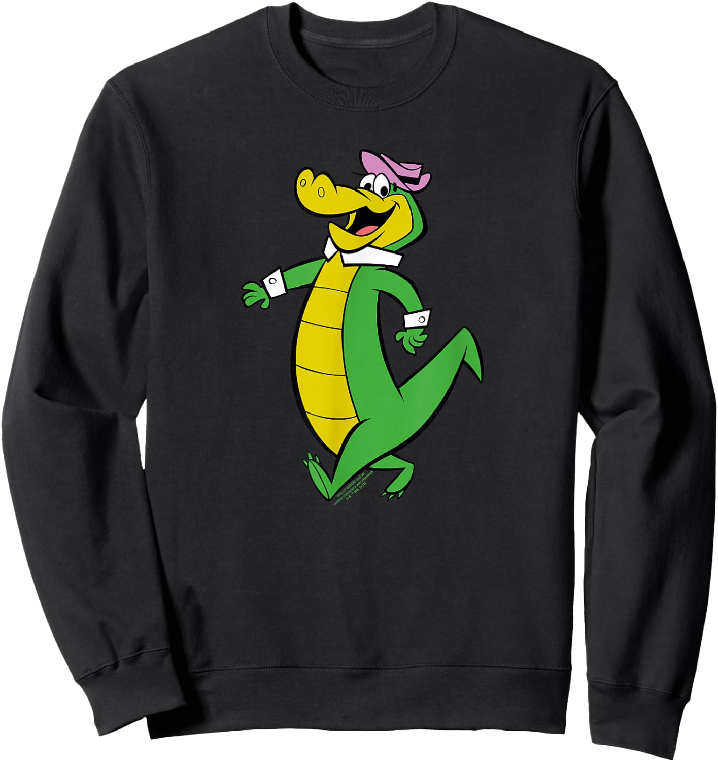 Wally Gator Wally Gator Strutting His Stuff Sweatshirt - Sweatshirt | Black