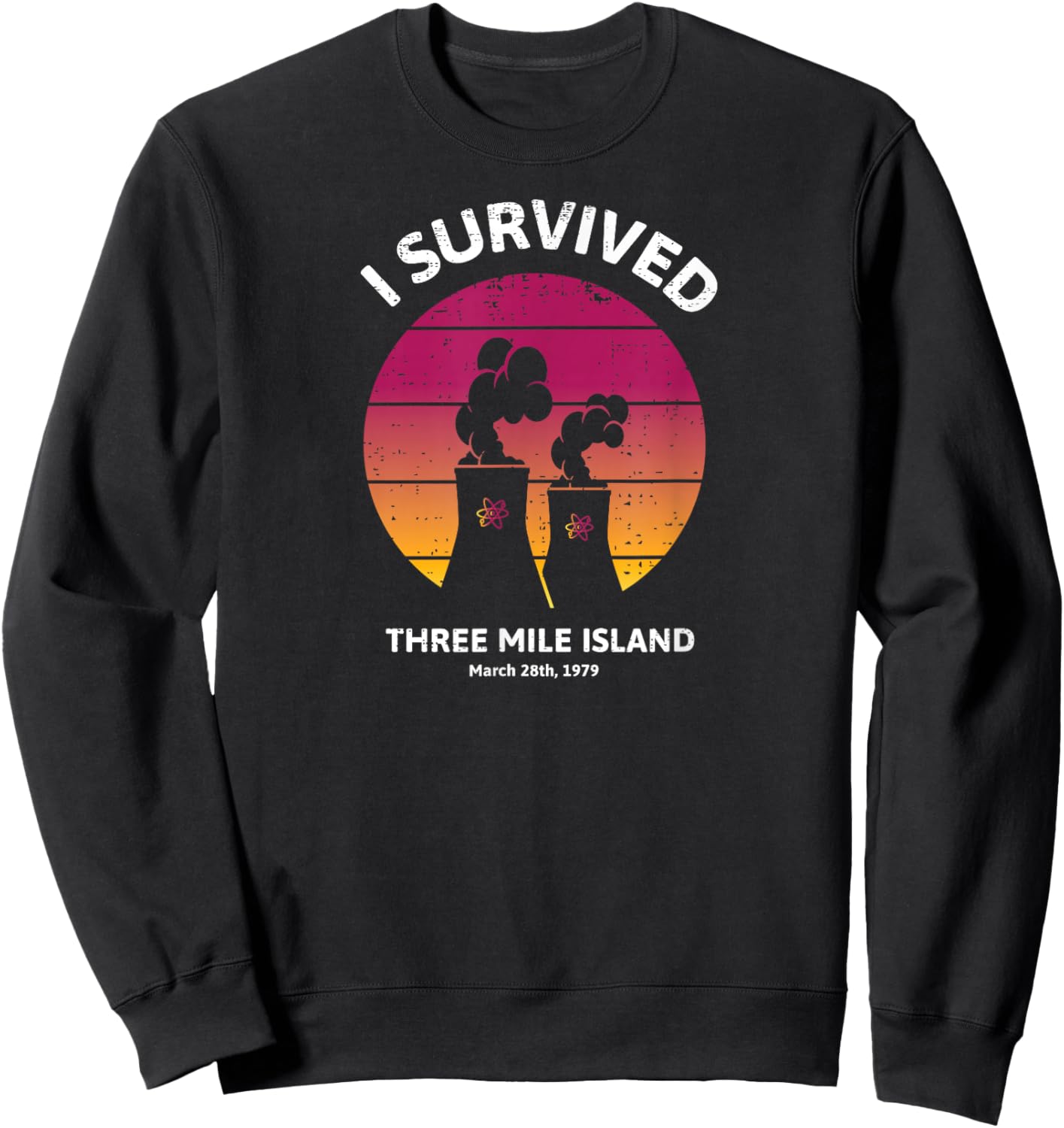 I Survived 3 Mile Island Sweatshirt - Sweatshirt | Black