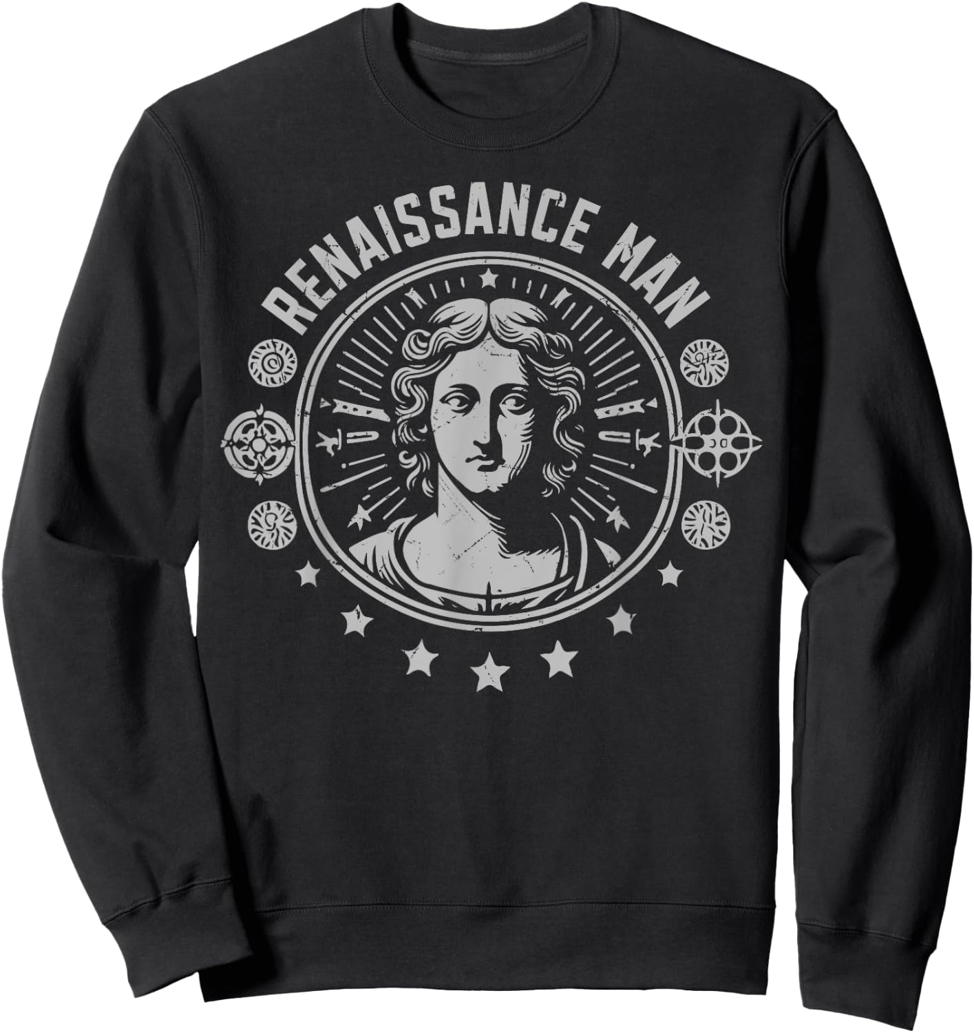 Renaissance Man Renaissance Sweatshirt - Sweatshirt | Black