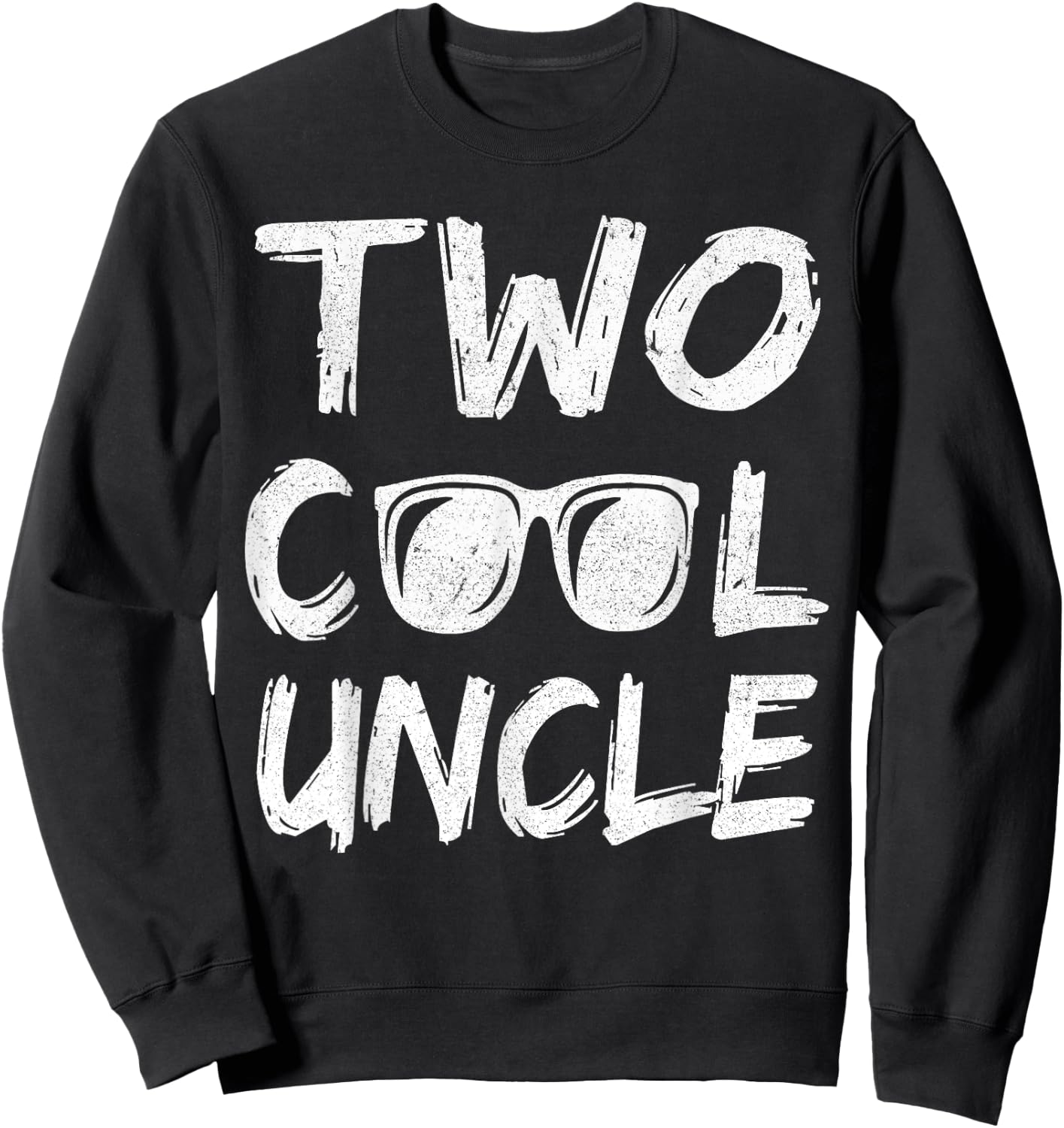 Uncle Of The Birthday Boy Two Cool 2nd Bday Family Matching Sweatshirt - Sweatshirt | Black