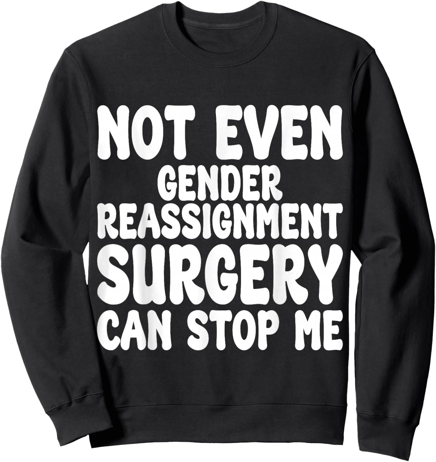 Gender Reassignment Surgery, Transition Operation Recovery Sweatshirt - Sweatshirt | Black