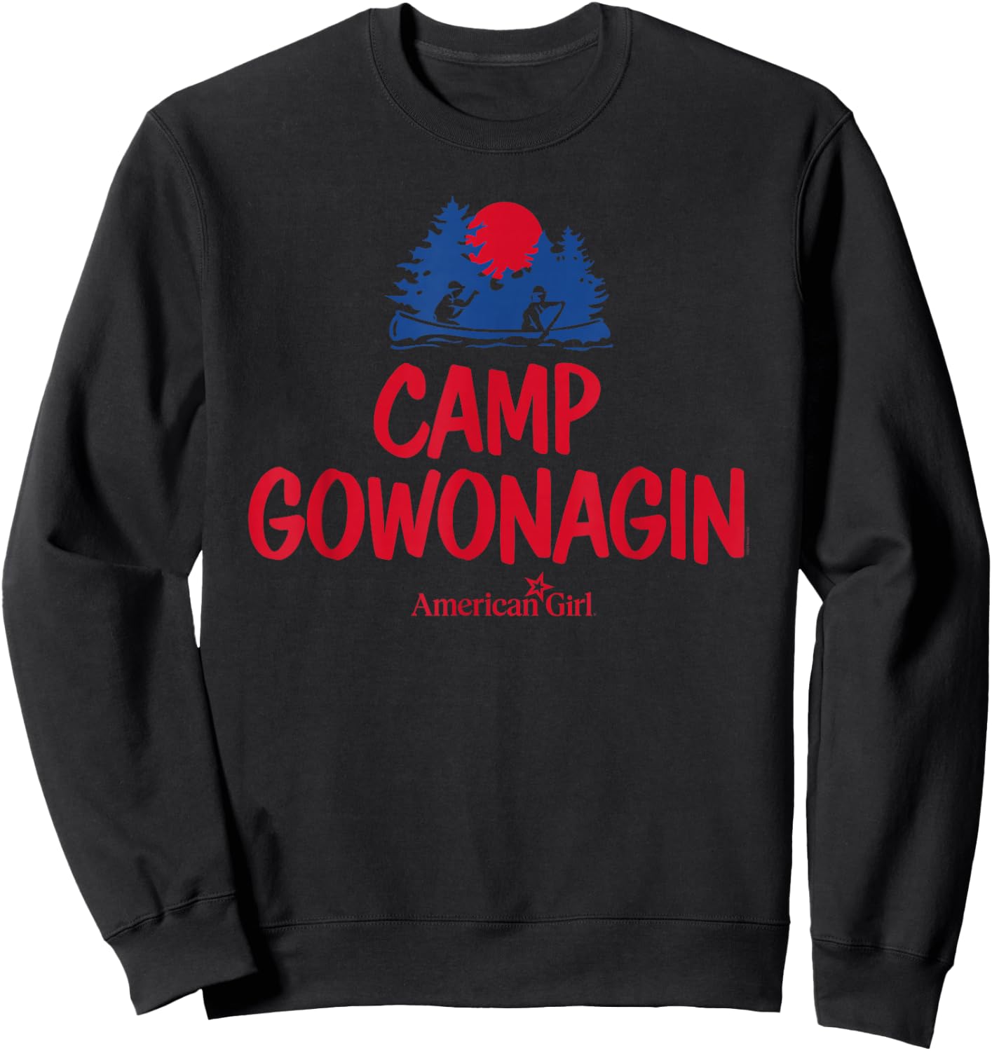 American Girl - Camp Gowonagin Sweatshirt - Sweatshirt | Black