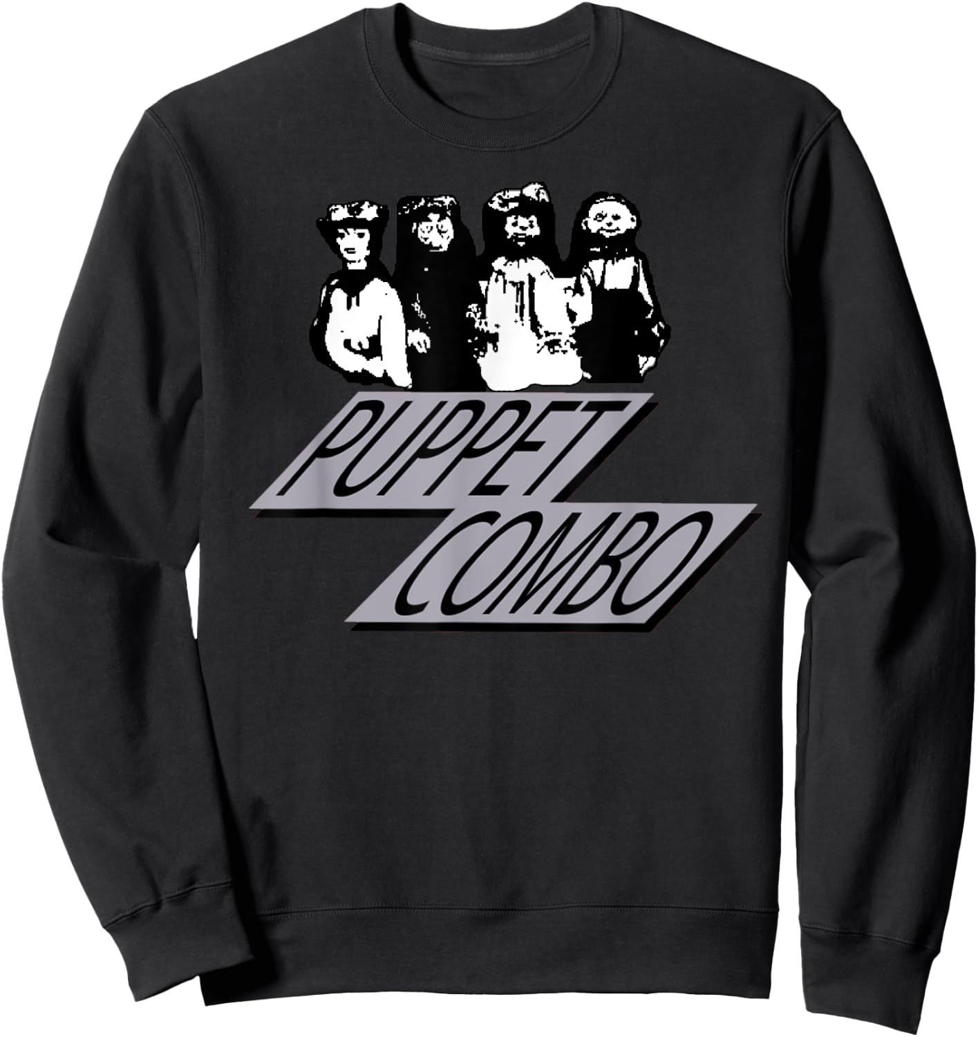 Puppet Combo Survival Horror Slasher Games Sweatshirt - Sweatshirt | Black