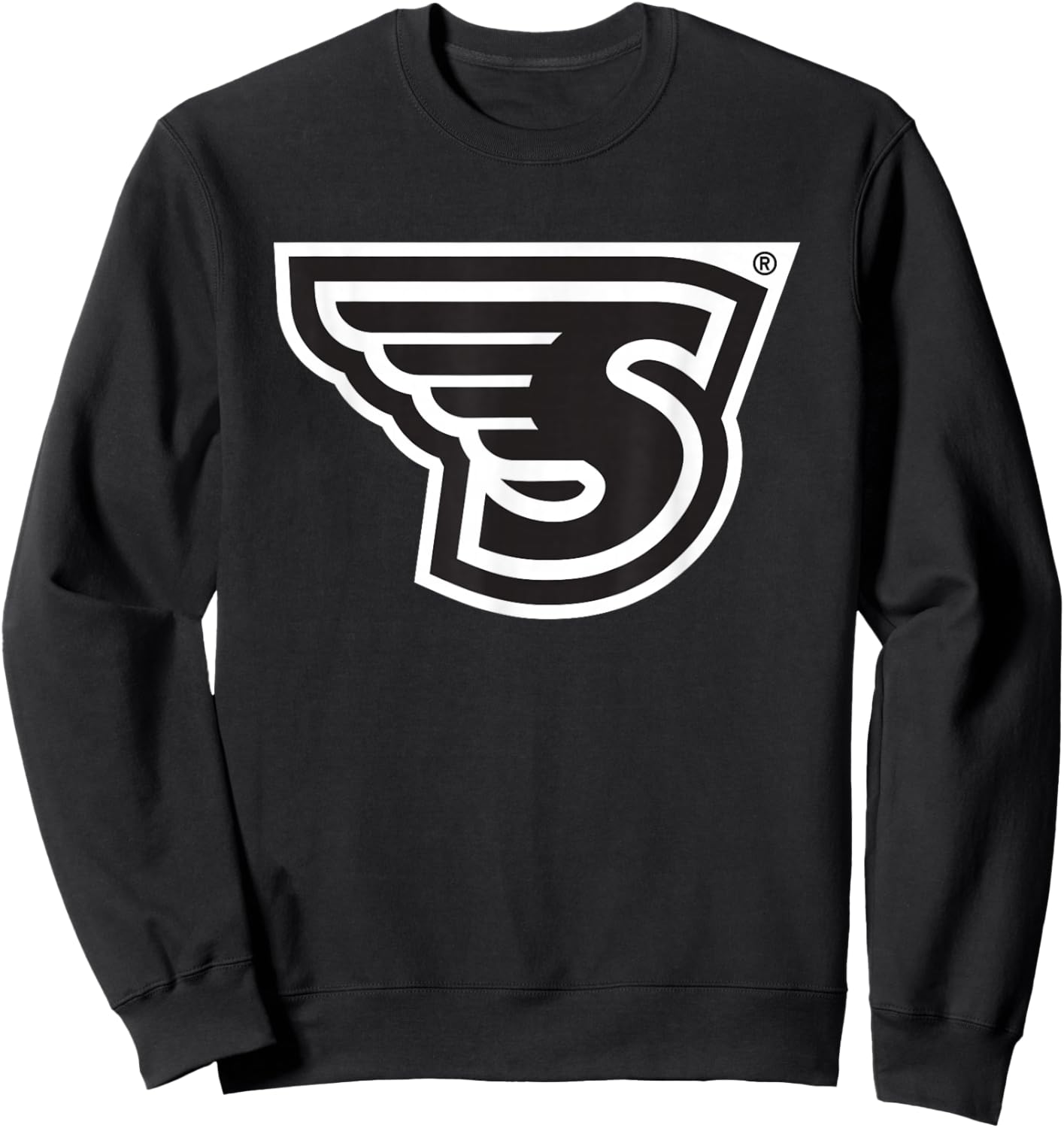 Stonehill College Skyhawks Athletic S Logo Sweatshirt - Sweatshirt | Black