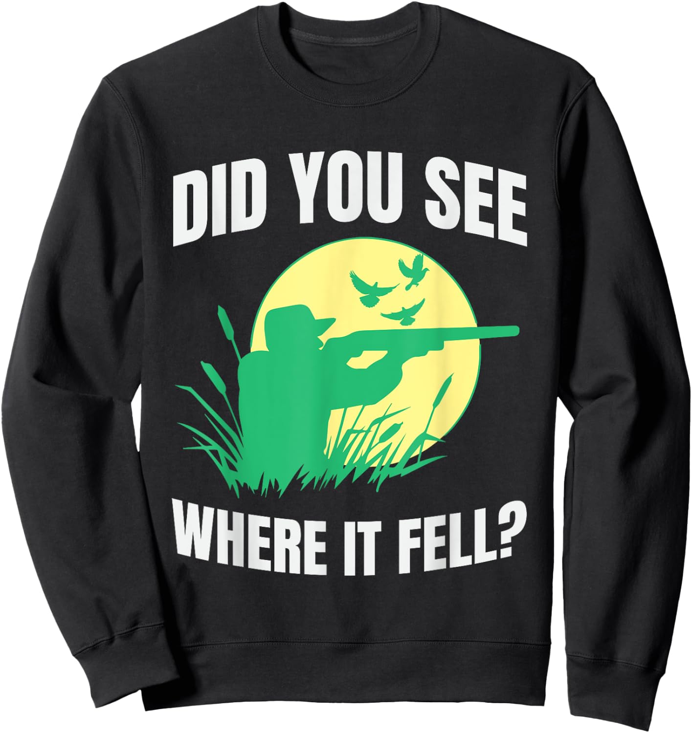 Dove Hunting Gear Bird Hunter Equipment Dove Hunter Sweatshirt - Sweatshirt | Black