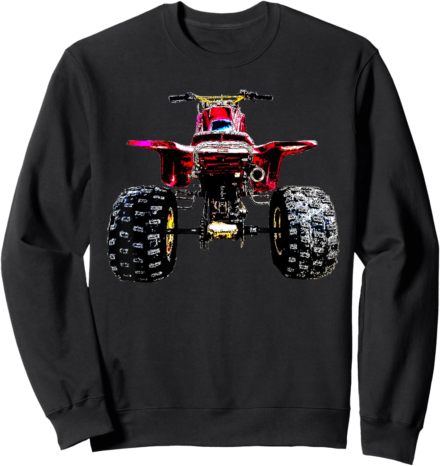 250R Three Wheeler, Retro Three Wheeler, 2 Stroke Sweatshirt - Sweatshirt | Black