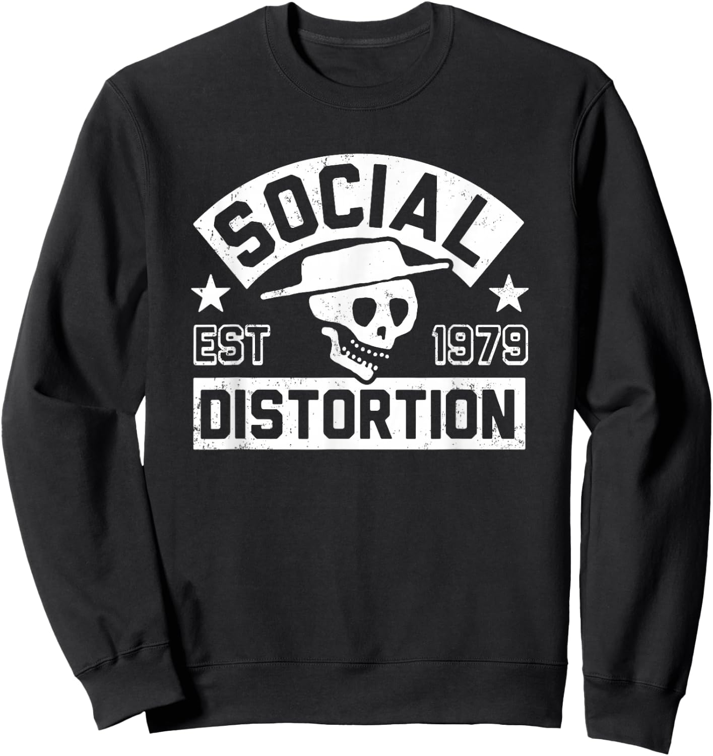 Official Social Distortion 1979 Sweatshirt - Sweatshirt | Black