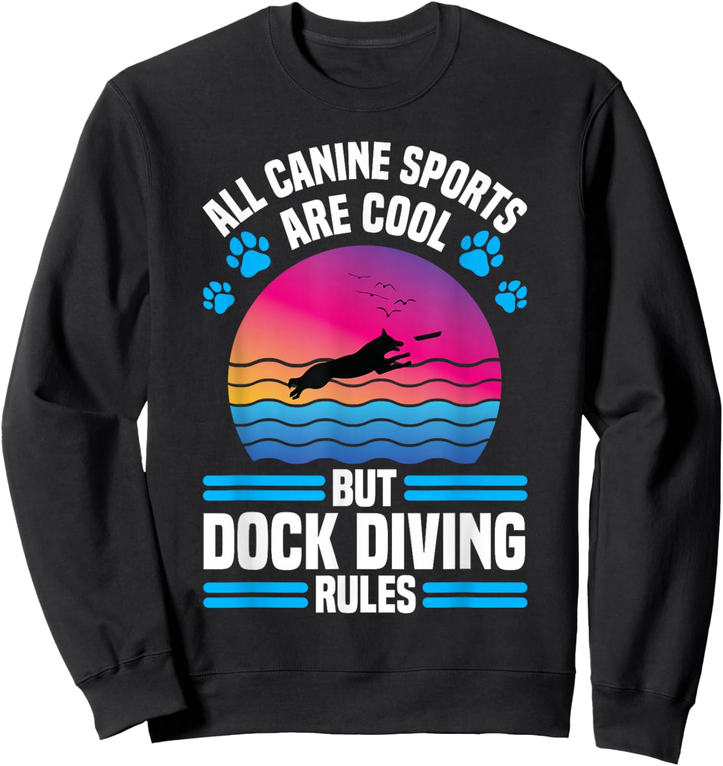 Dock Diving Sweatshirt - Sweatshirt | Black