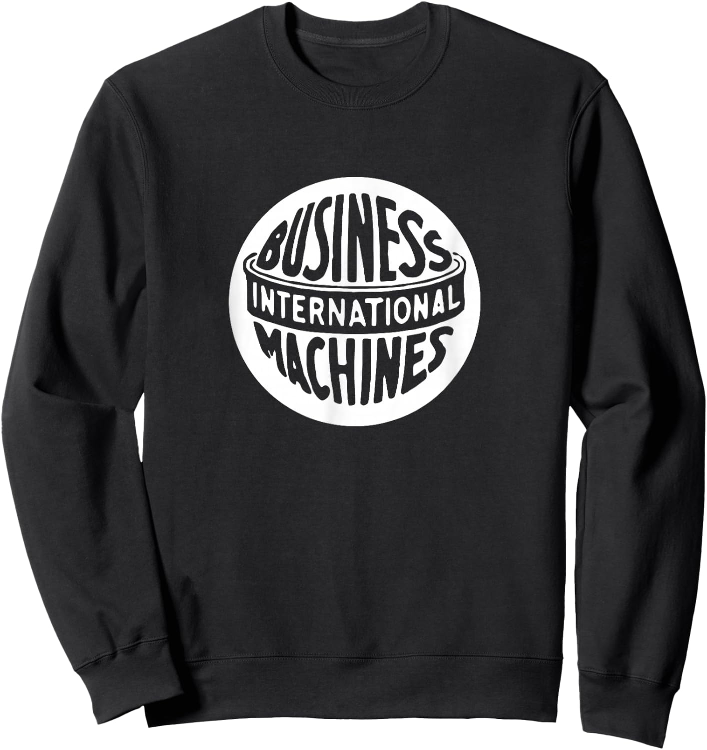 GrOovY~ International Business Machines Sweatshirt - Sweatshirt | Black