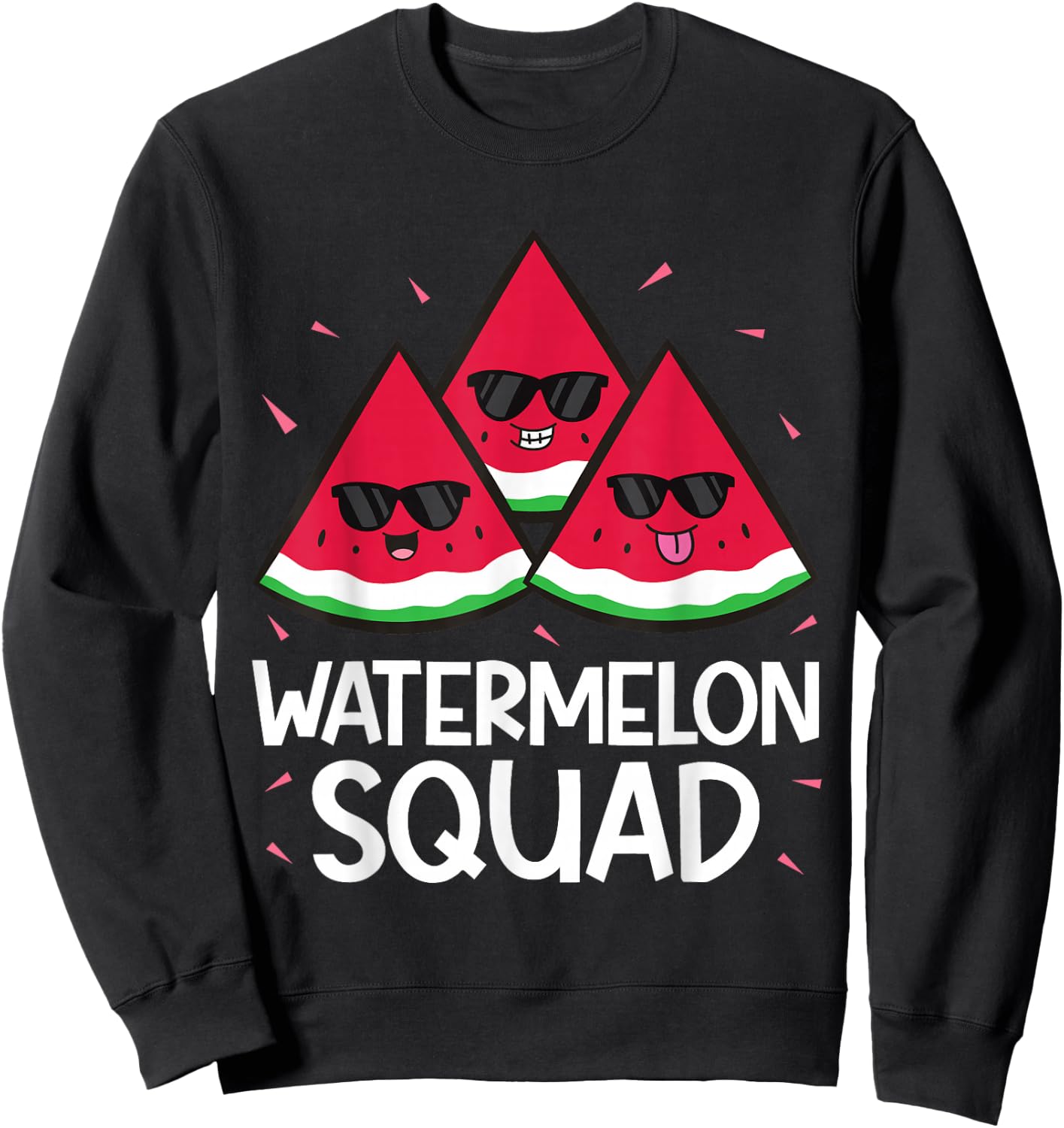 Watermelon Squad Sweatshirt - Sweatshirt | Black