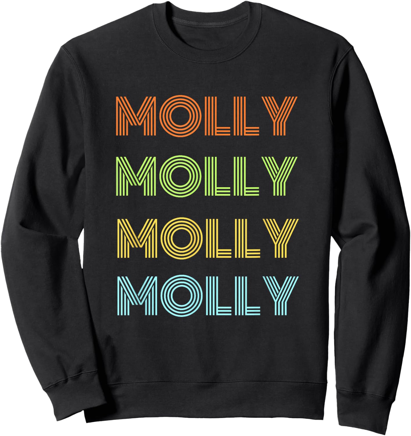 I love my girl Molly classic Molly Sweatshirt - Sweatshirt | Black