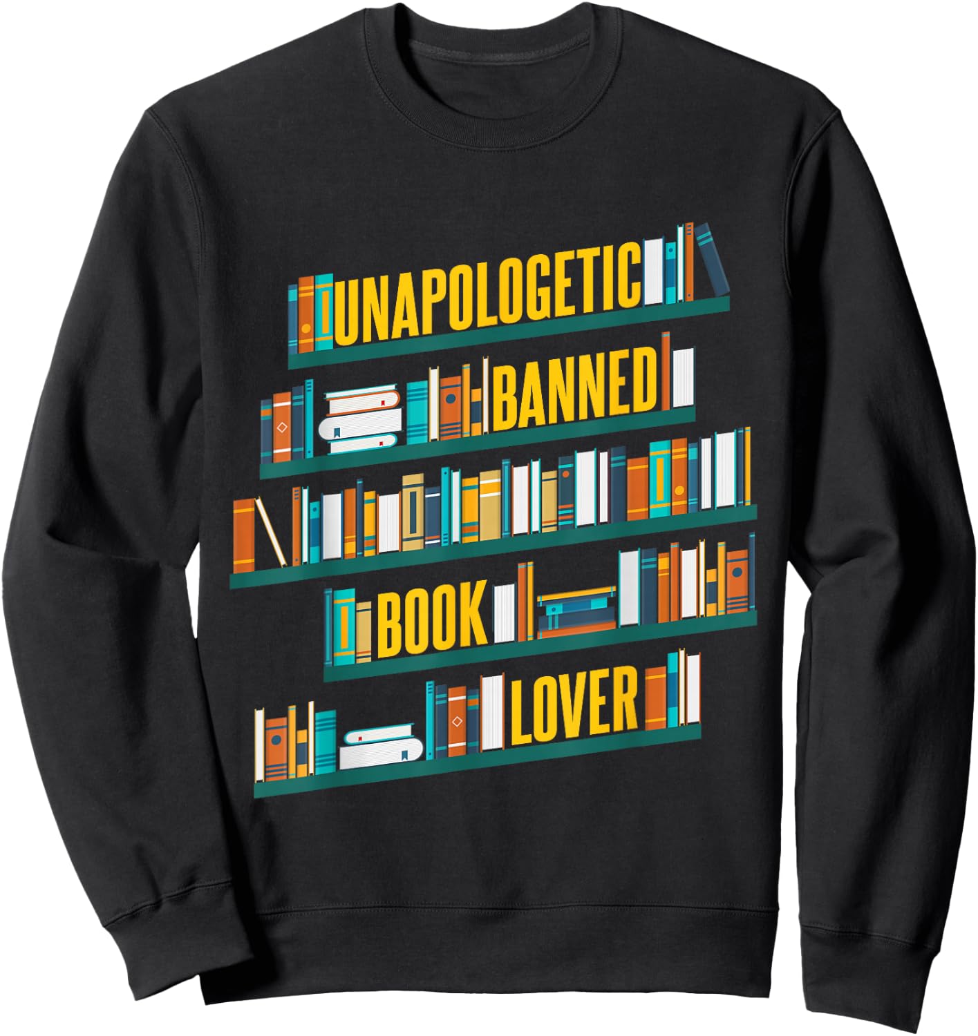 Banned Books Sweatshirt - Sweatshirt | Black