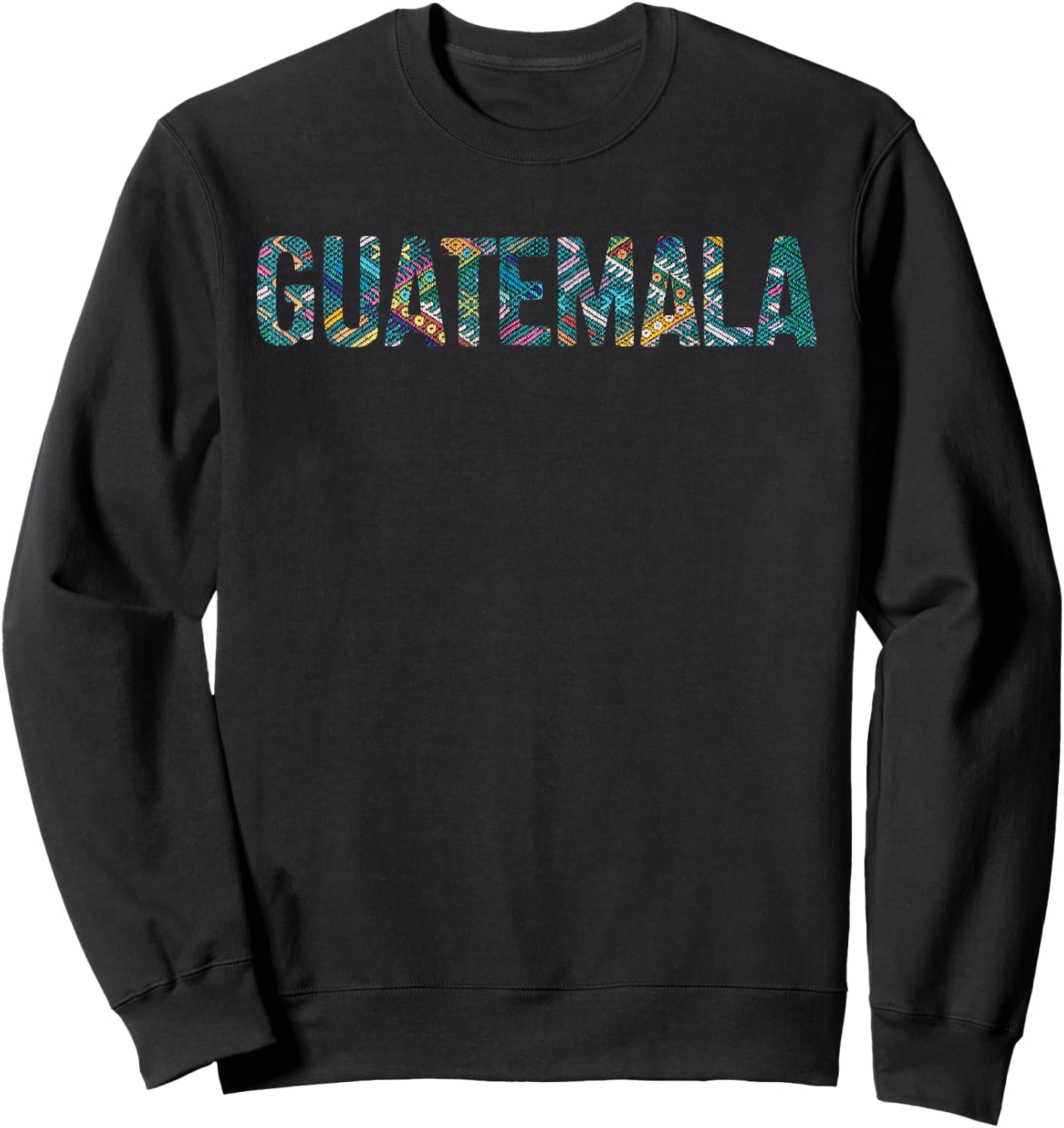 Guatemala Chapin Quetzal Antigua Tikal Tradicional Maya 502 Sweatshirt - Sweatshirt | Black