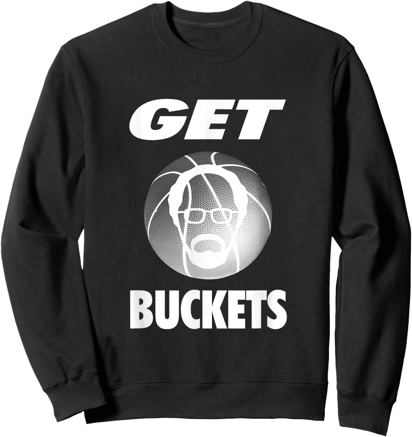 Uncle Drew: Get Buckets (White) Sweatshirt - Sweatshirt | Black