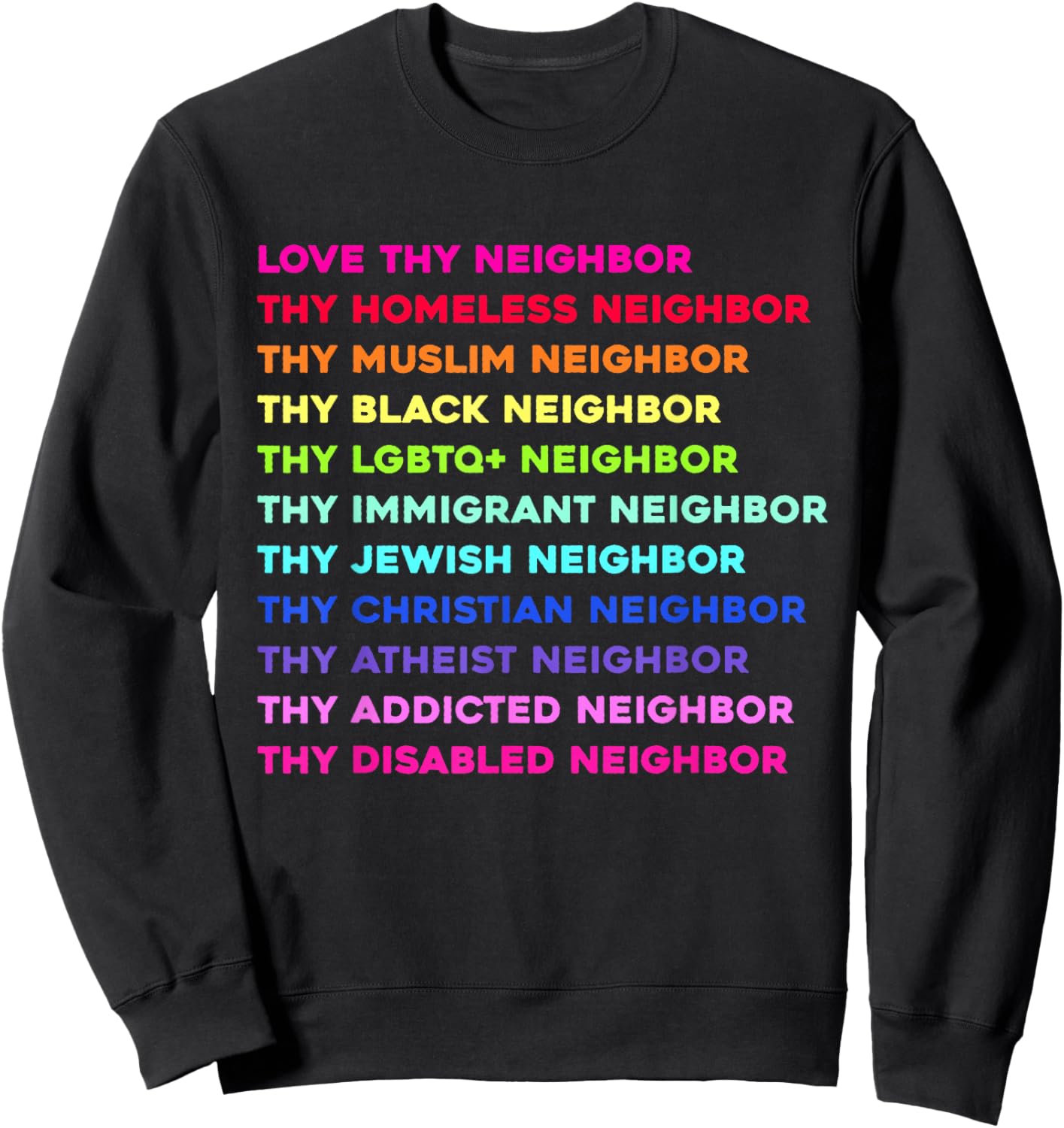 Neighbor Sweatshirt - Sweatshirt | Black
