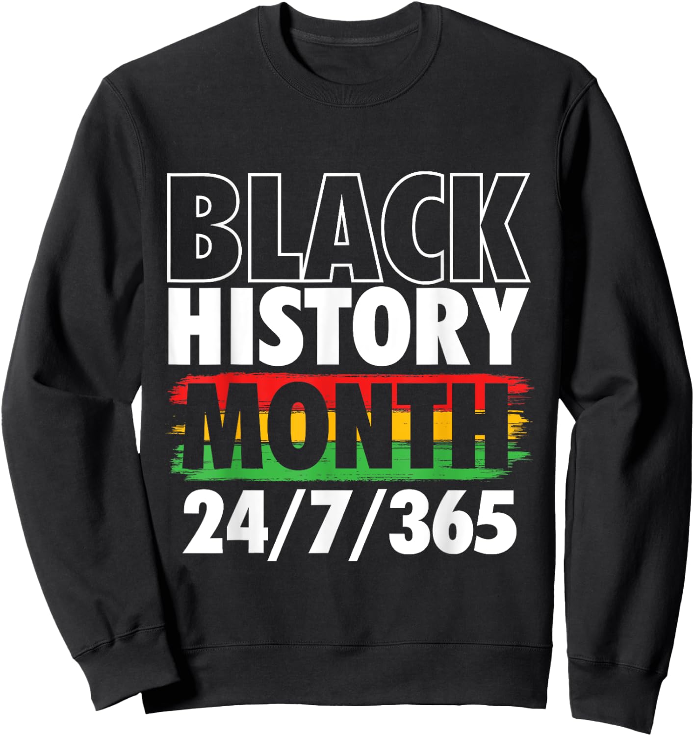 Black History Month - MLK Day African Roots Civil Rights Sweatshirt - Sweatshirt | Black