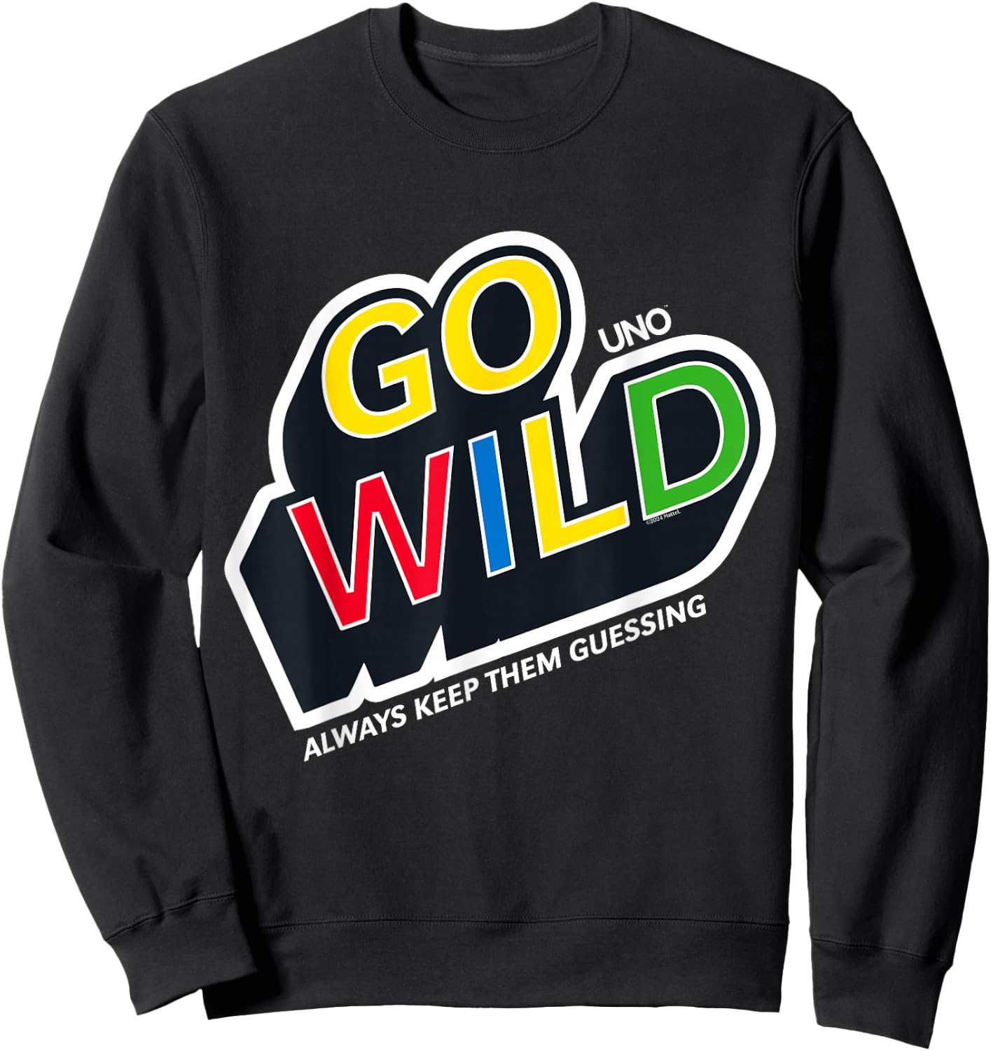 UNO - Go Wild Sweatshirt - Sweatshirt | Black