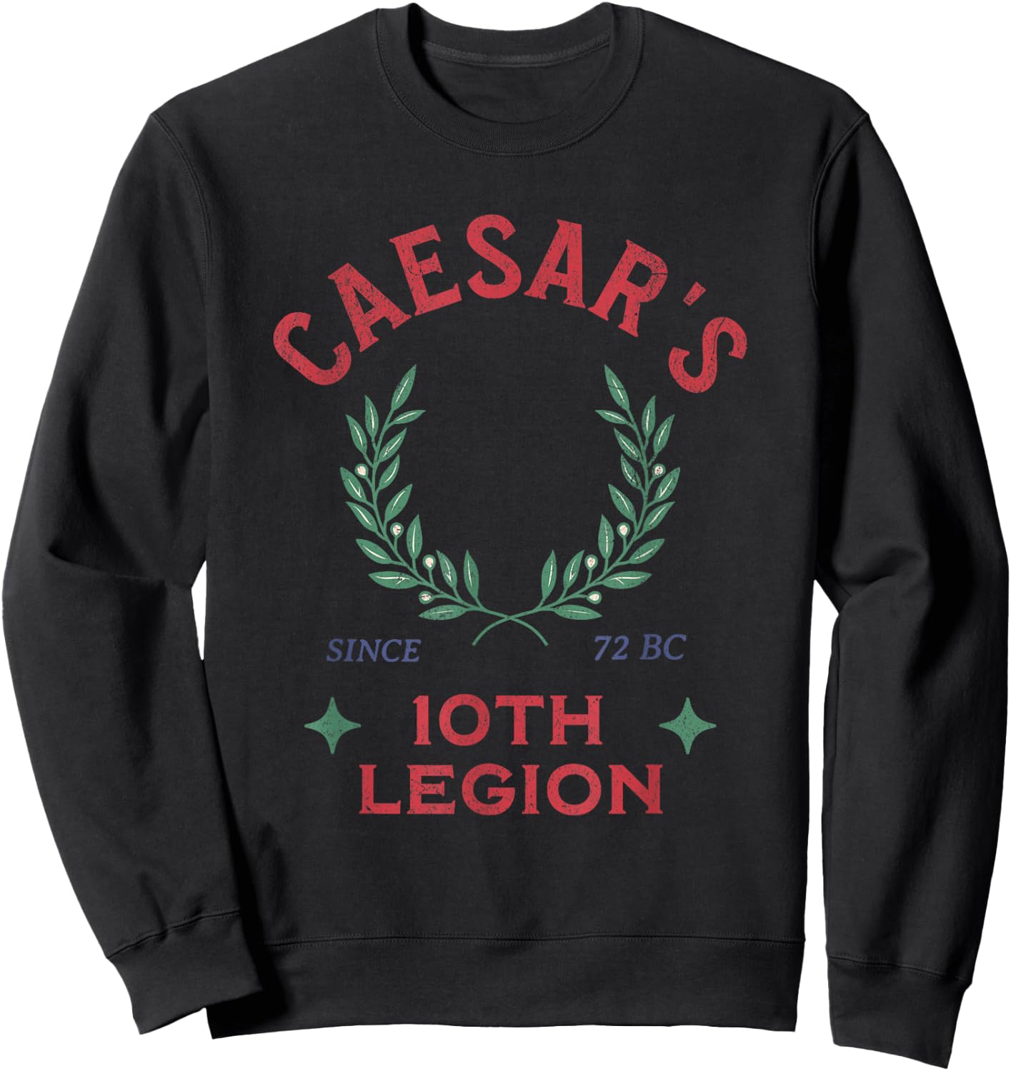 Julius Caesar 10th Legion Legio X Equestris Sweatshirt - Sweatshirt | Black