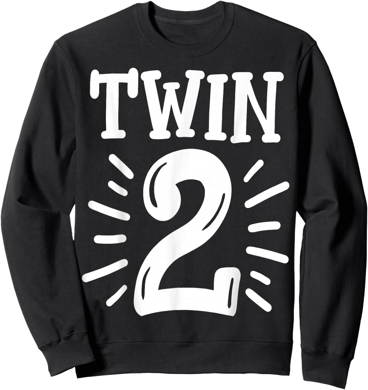 Twins Twin 2 Sweatshirt - Sweatshirt | Black