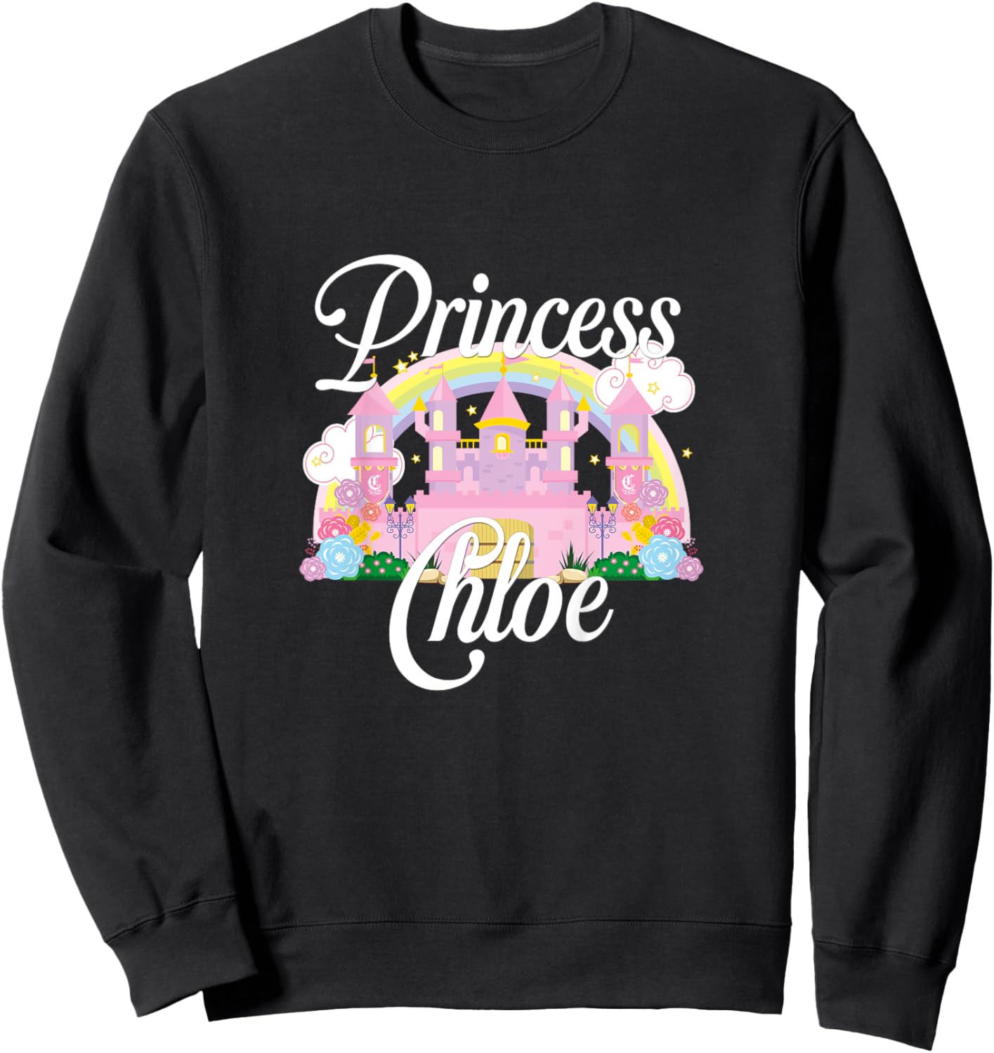 Kids Princess Chloe Sweatshirt - Sweatshirt | Black