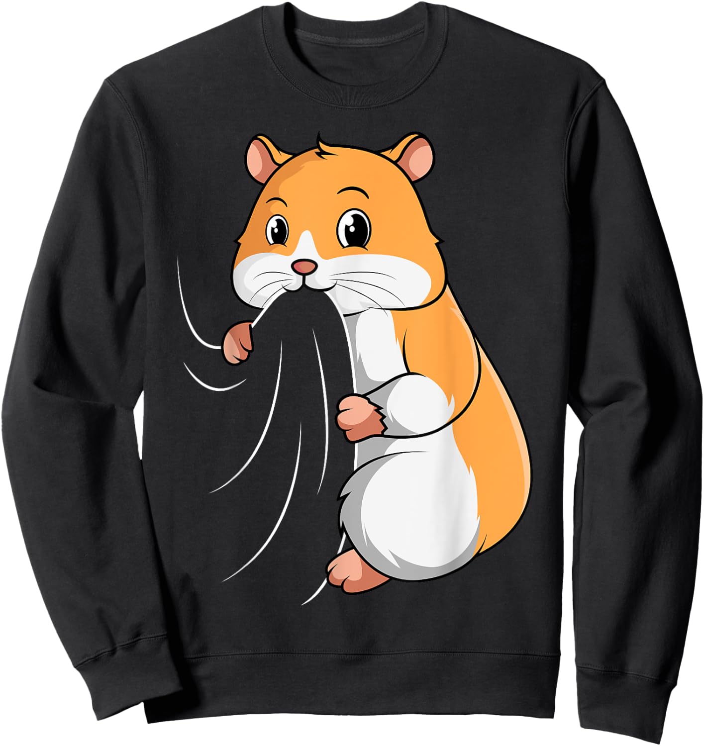Hamster Gold Hamster Dwarf Hamster Girls Women Children Sweatshirt - Sweatshirt | Black