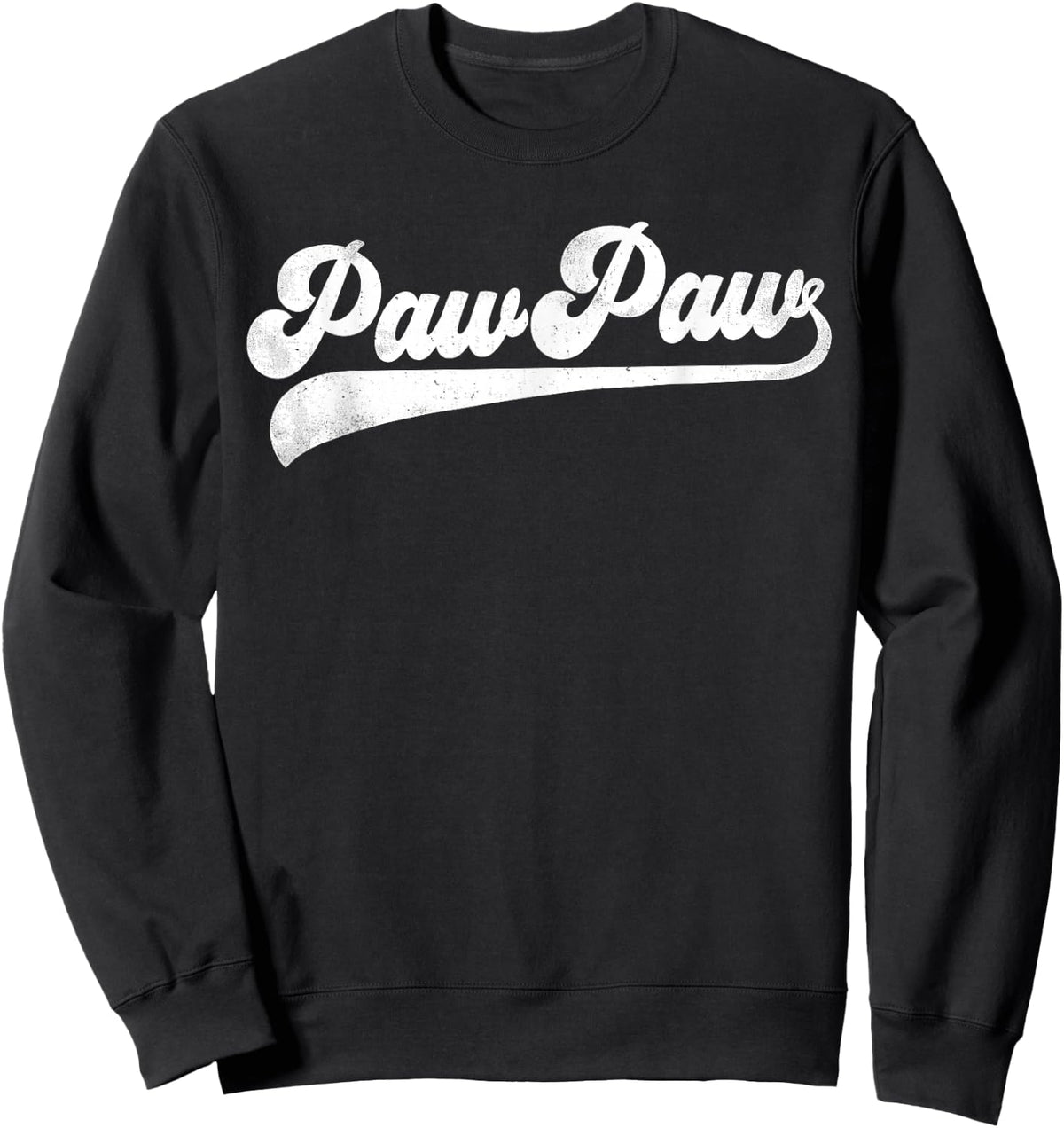 PawPaw Gifts Father's Day Paw Paw Sweatshirt - Sweatshirt | Black