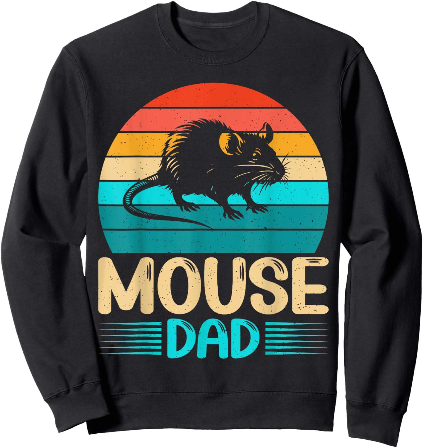 Mouse Dad Mouse Sweatshirt - Sweatshirt | Black