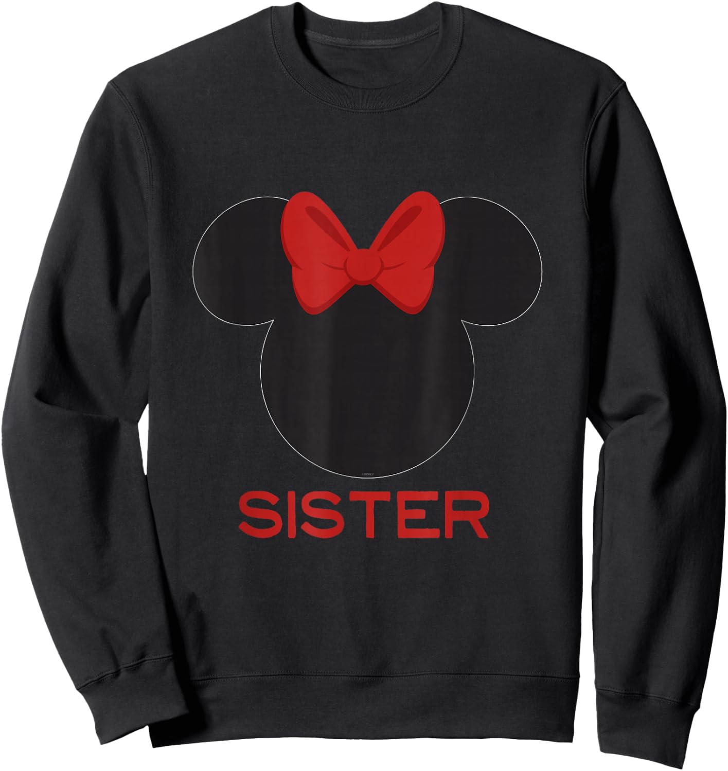 Disney Minnie Mouse Sister Family Sweatshirt - Sweatshirt | Black