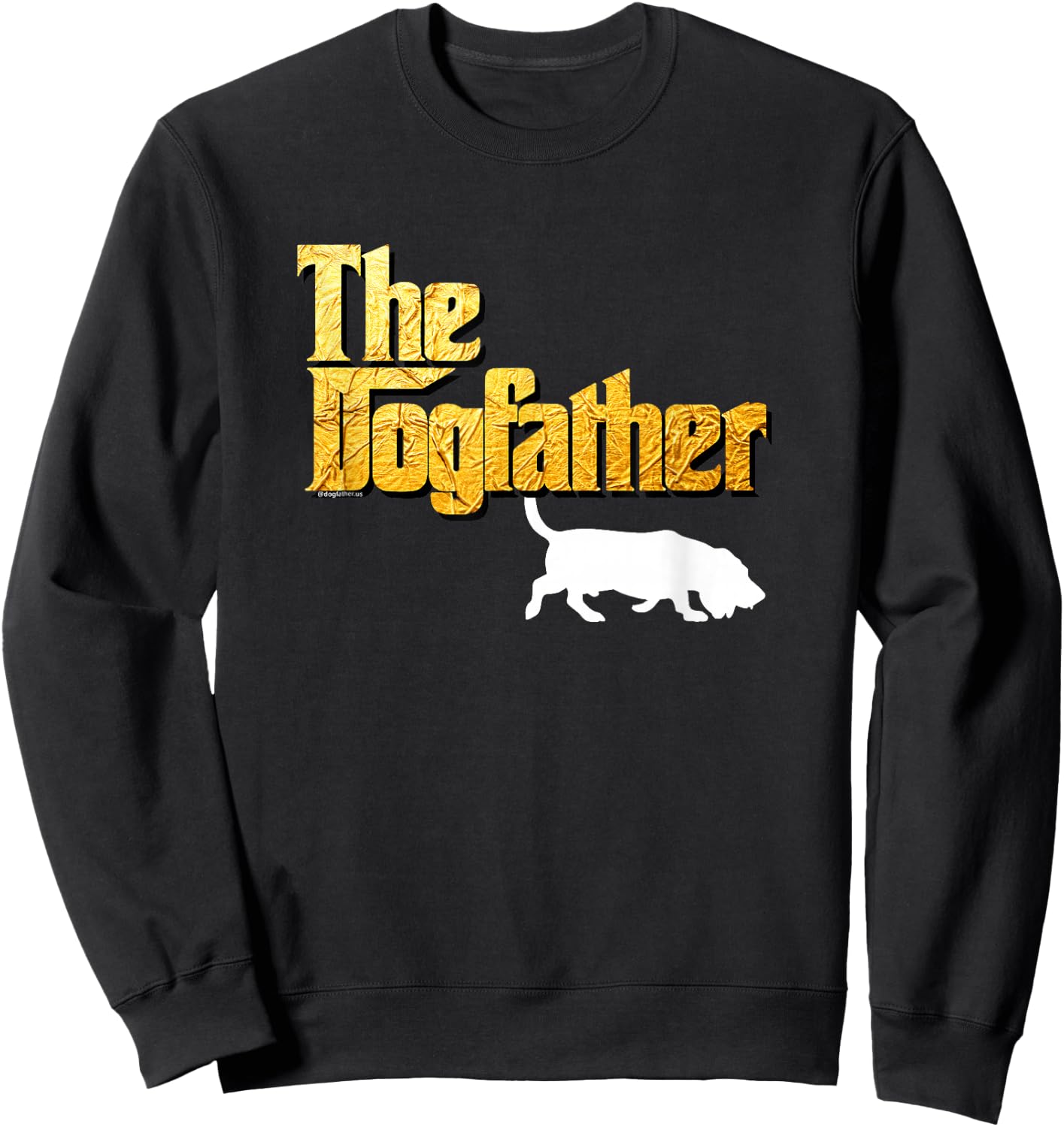 Basset Hound Gifts - Basset Hound Sweatshirt - Sweatshirt | Black