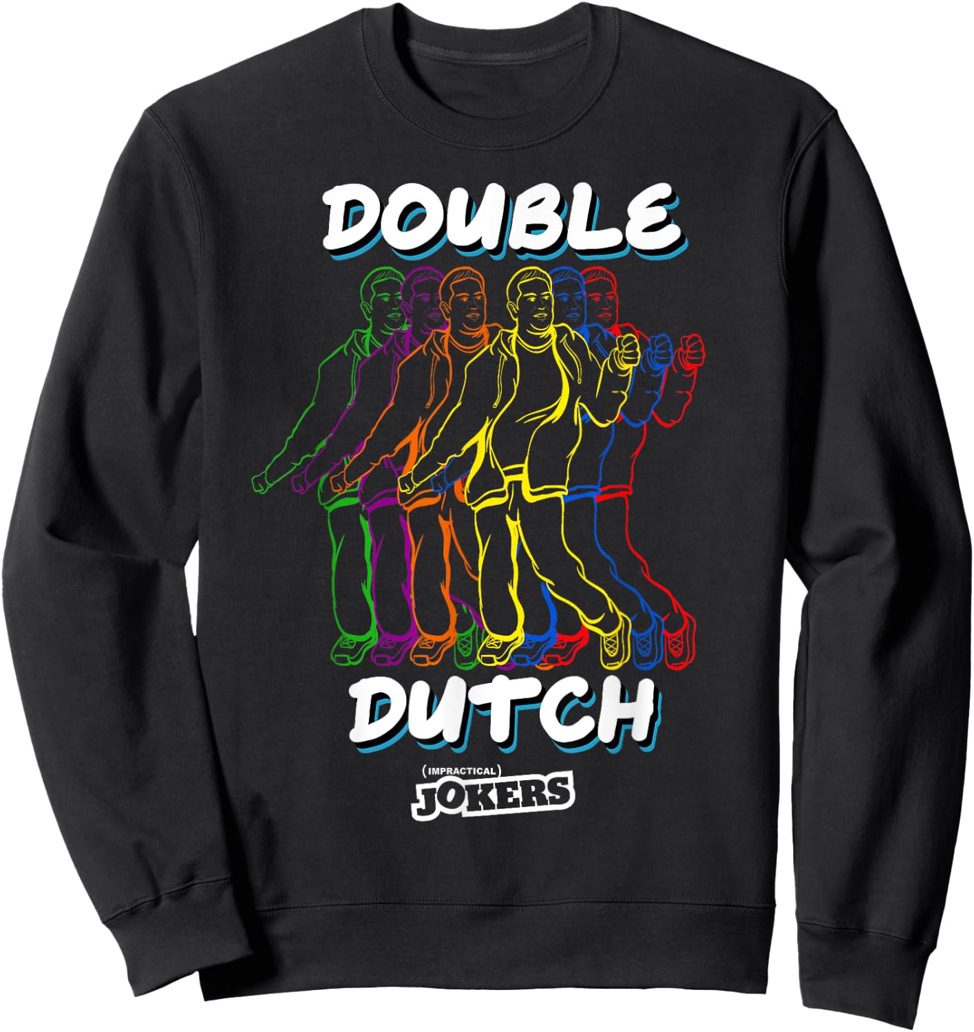 Impractical Jokers Sal Double Dutch Dance Sal Gift Sweatshirt - Sweatshirt | Black