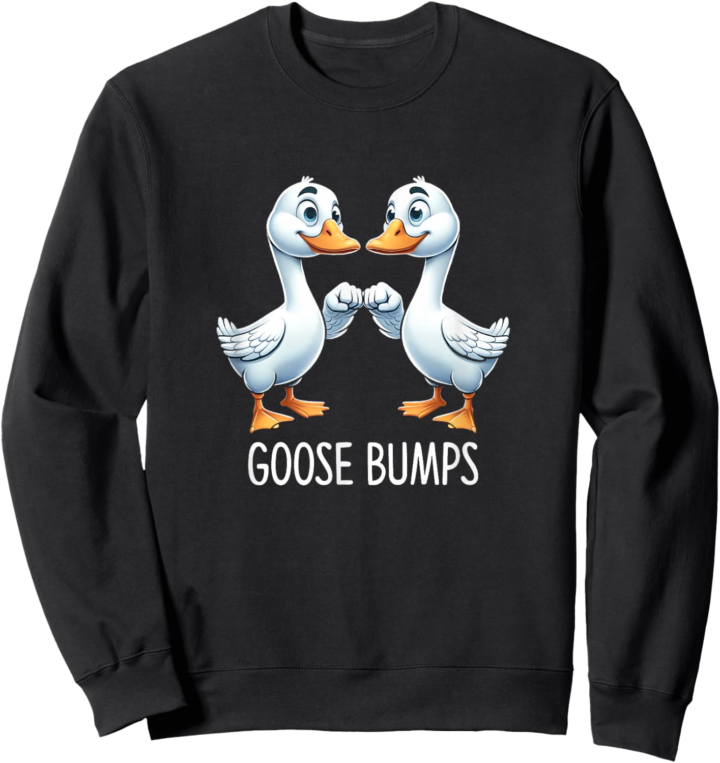Goose Bumps Sweatshirt - Sweatshirt | Black