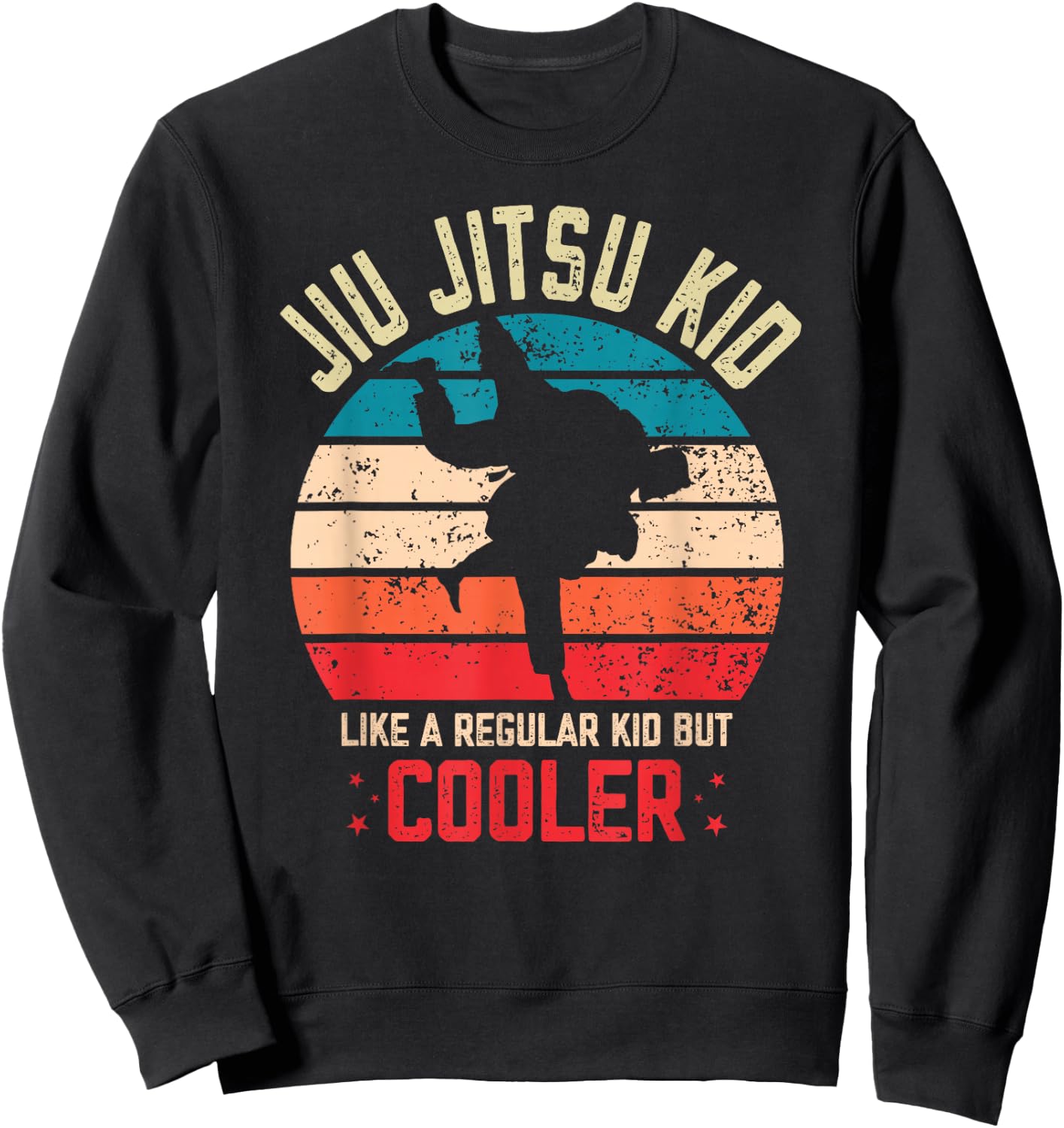Jiu Jitsu Kid Martial Art BJJ Sweatshirt - Sweatshirt | Black