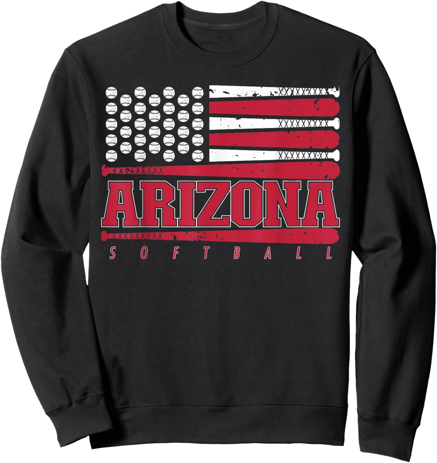Arizona Softball Graphic Sweatshirt - Sweatshirt | Black