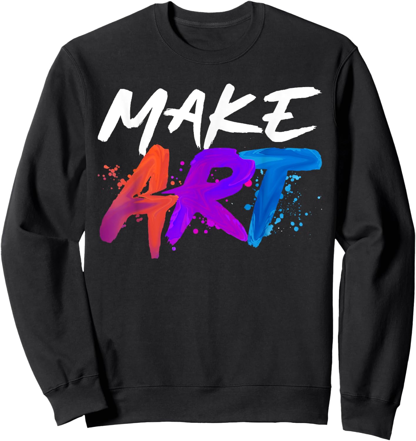 Cool Art Design Women Artists Art Painter Painting Sweatshirt - Sweatshirt | Black
