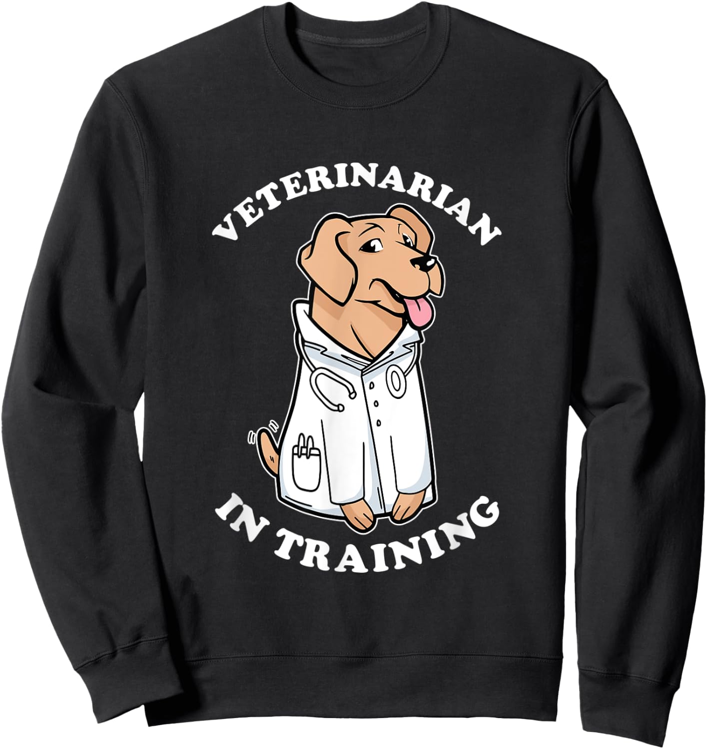 Veterinarian in Training Sweatshirt - Sweatshirt | Black