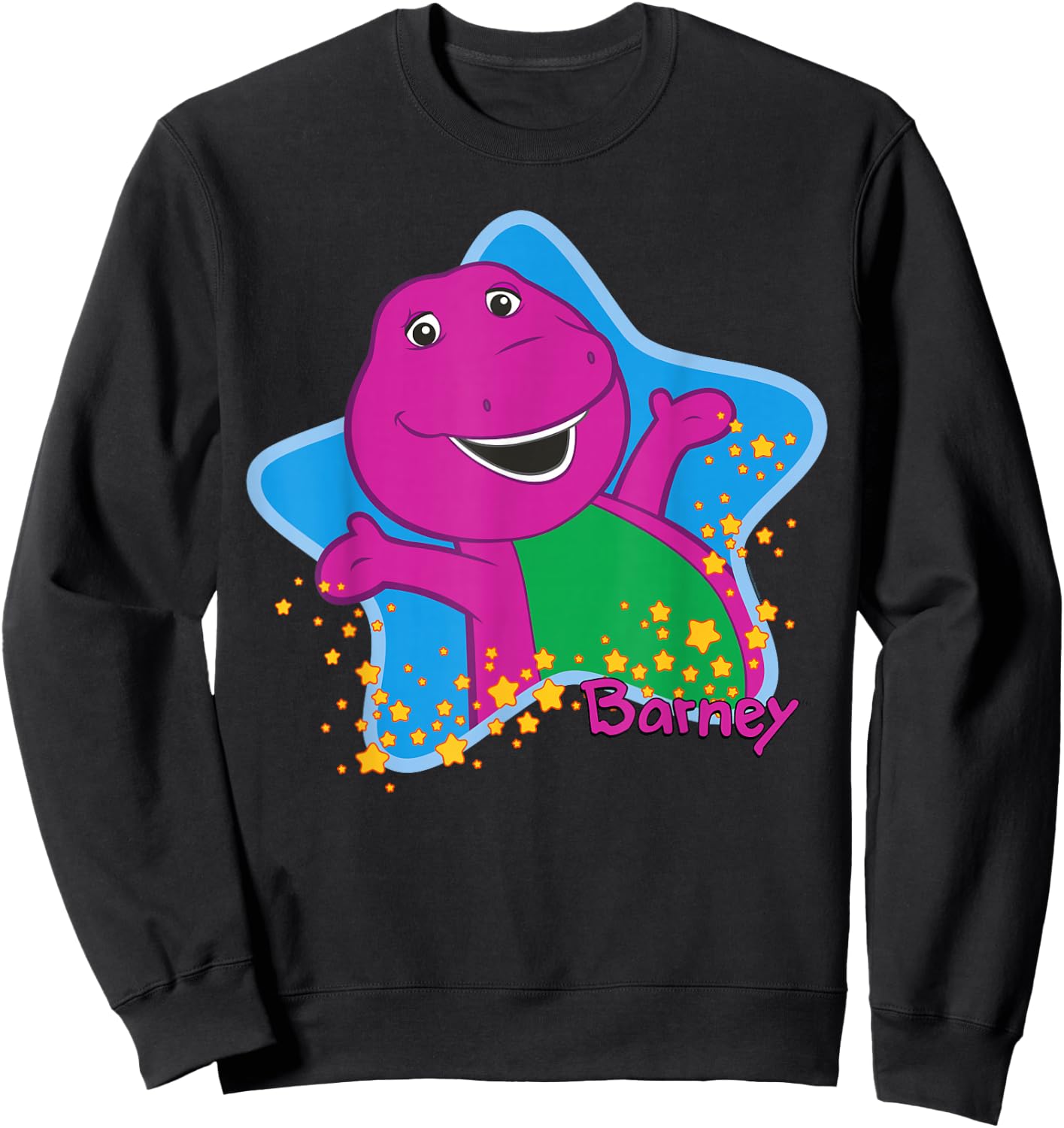Barney - Super-dee-Duper Sweatshirt - Sweatshirt | Black