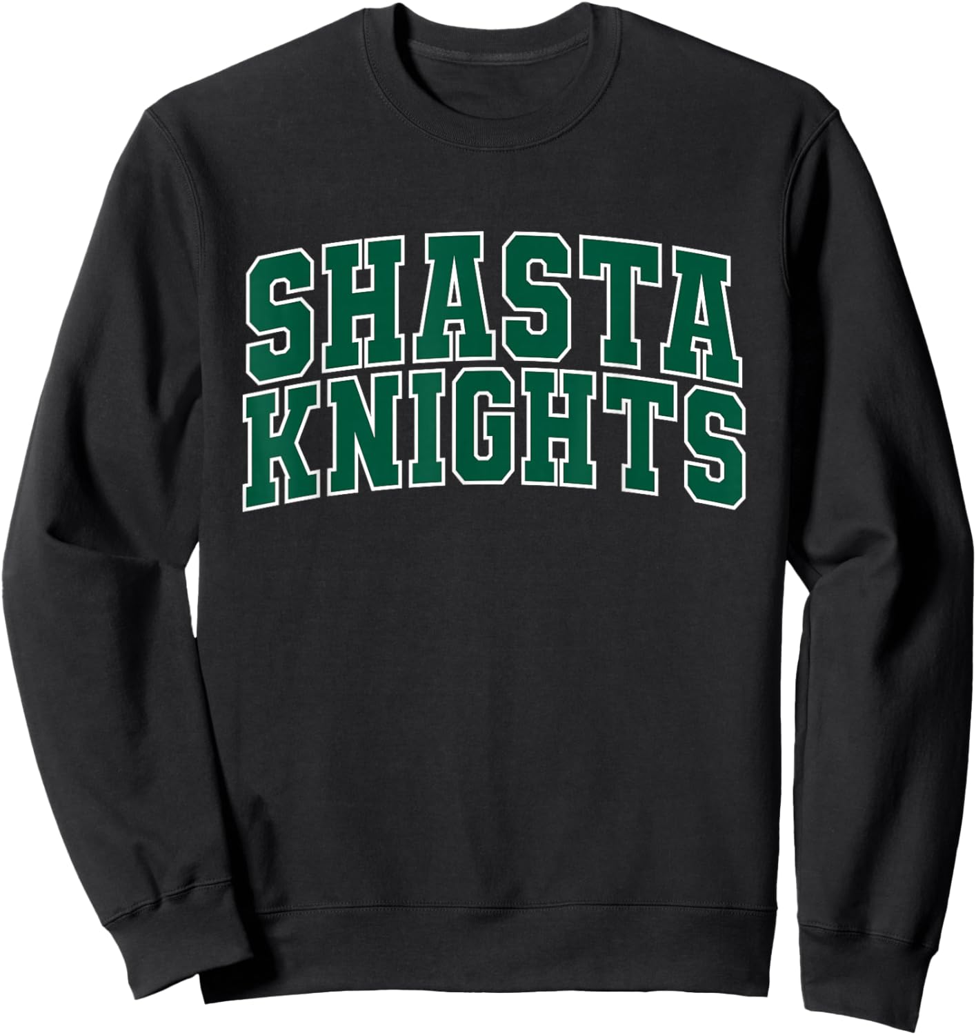Shasta College Knights Apparel Sports Fan Sweatshirt - Sweatshirt | Black