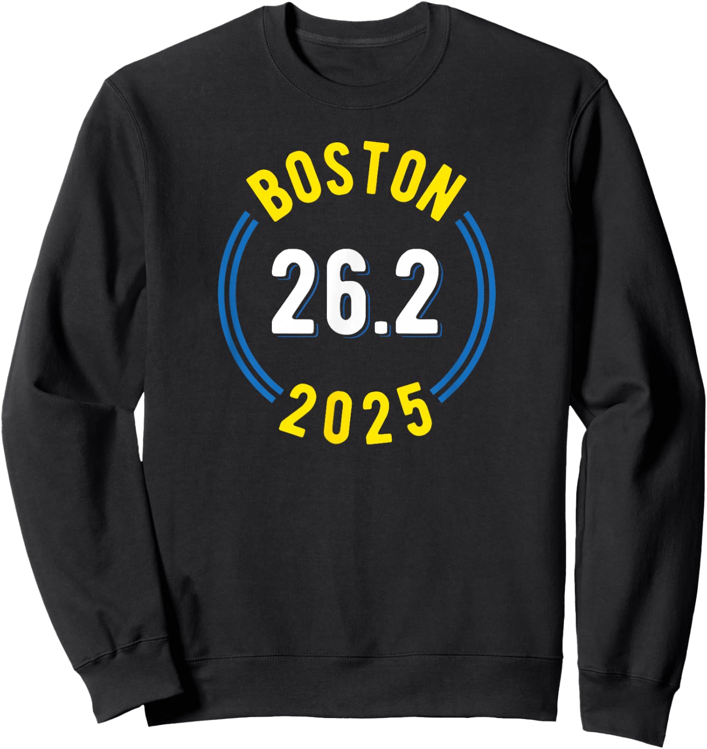 Boston 26.2 2025 Marathon Sweatshirt - Sweatshirt | Black