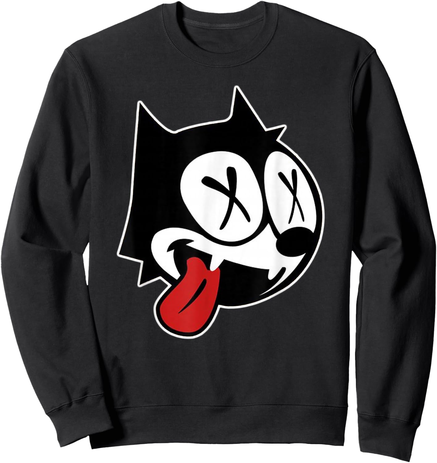 Dead Felix Cat Sweatshirt - Sweatshirt | Black