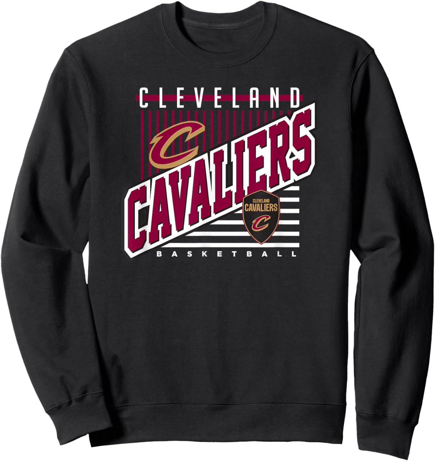 Cleveland Cavaliers NBA Rise Above - Men's Black Small Sweatshirt - Sweatshirt | Black